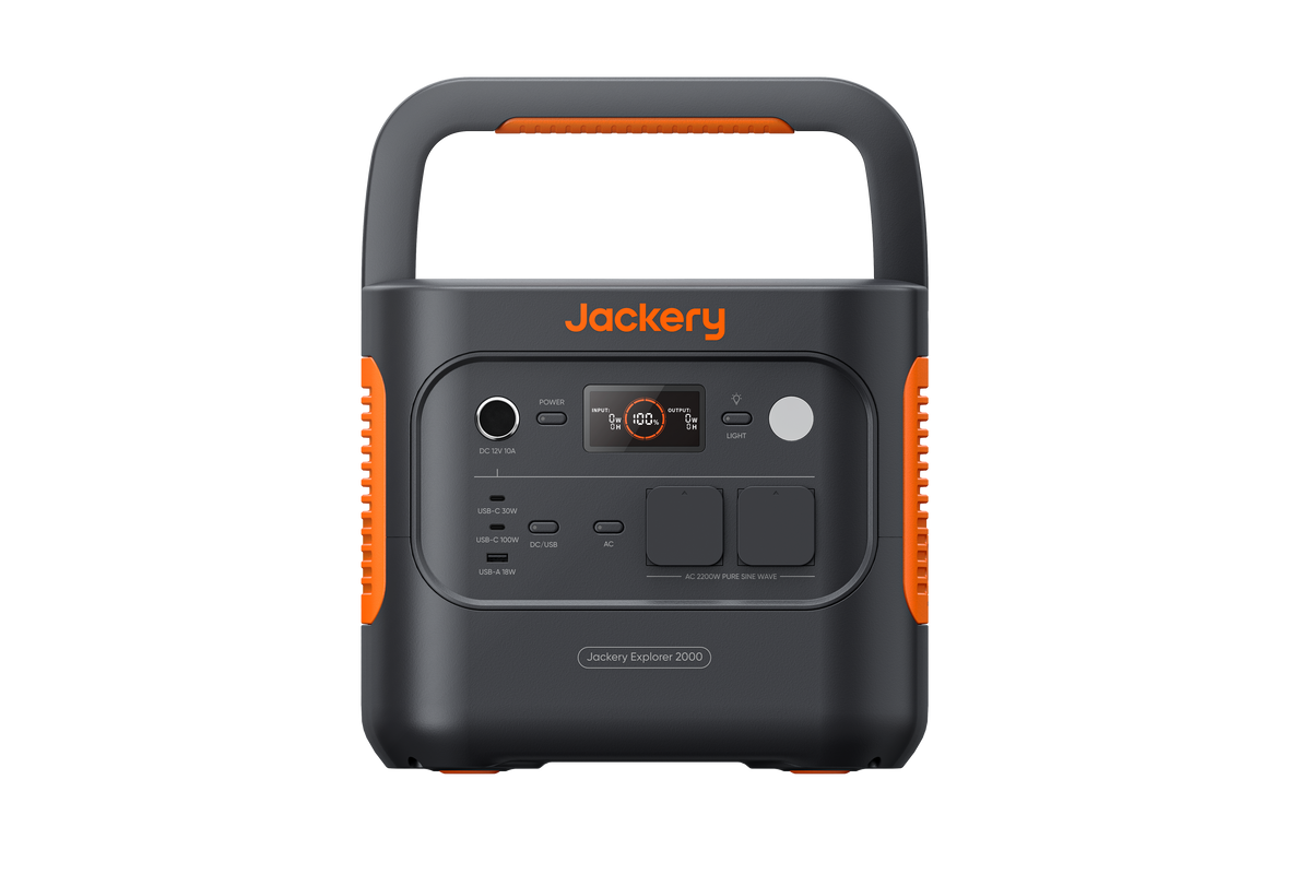 Jackery Set – Explorer 2000 V2 + 2× SolarSaga 100W