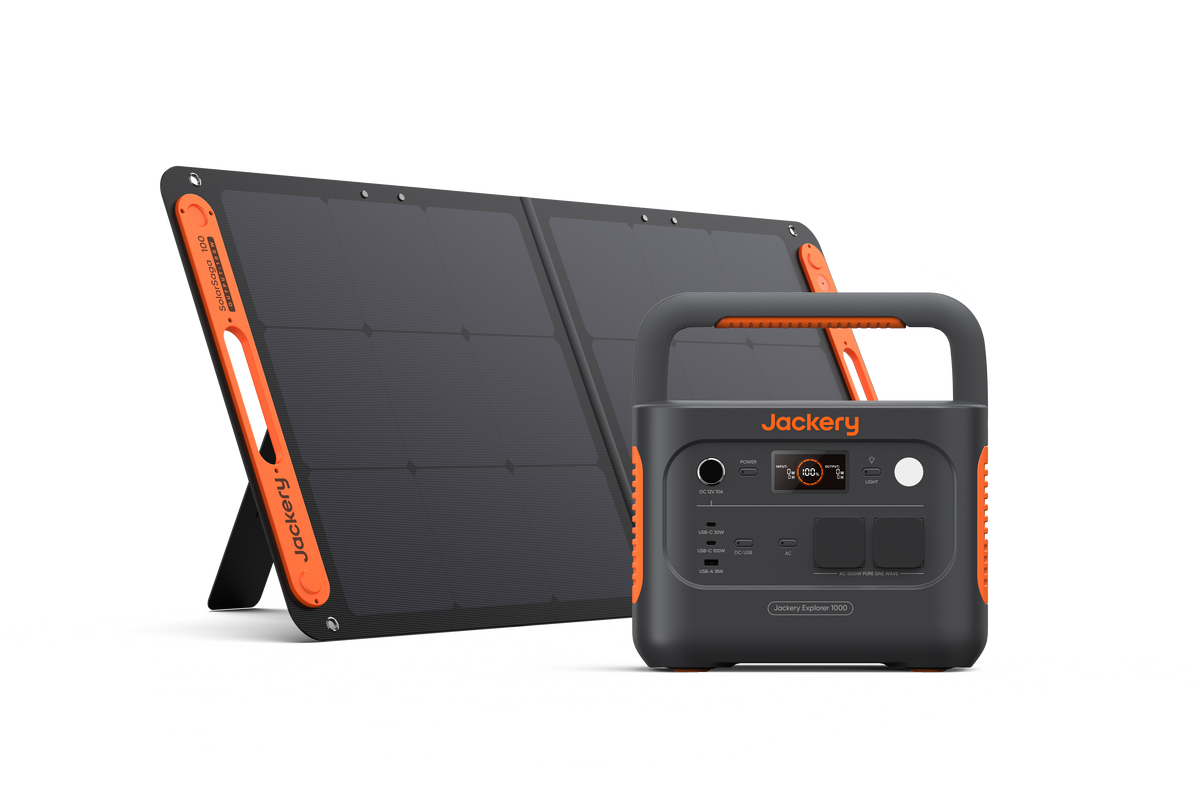 Jackery Set – Explorer 1000 V2 + SolarSaga 100W